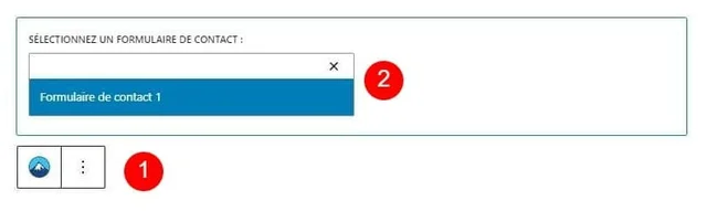 Bloc Gutenberg pour Contact Form 7