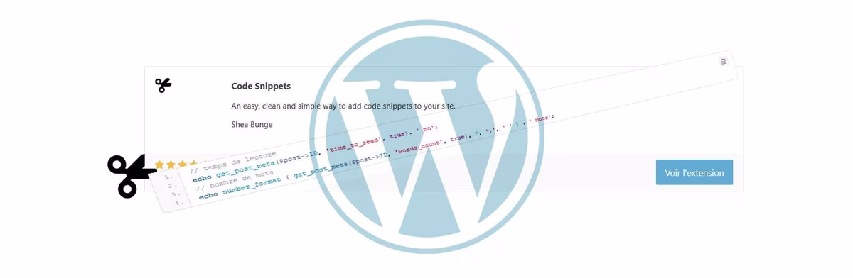 Centralisez vos bouts de code avec "Code Snippets"