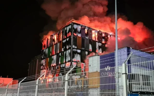 incendie OVH - source : Twitter
