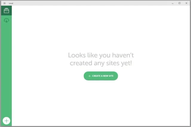 Création du premier site
