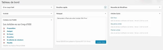 Widgets - Edit Flow