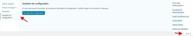 Aide WooCommerce
